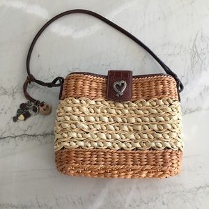 Brighton woven handbag